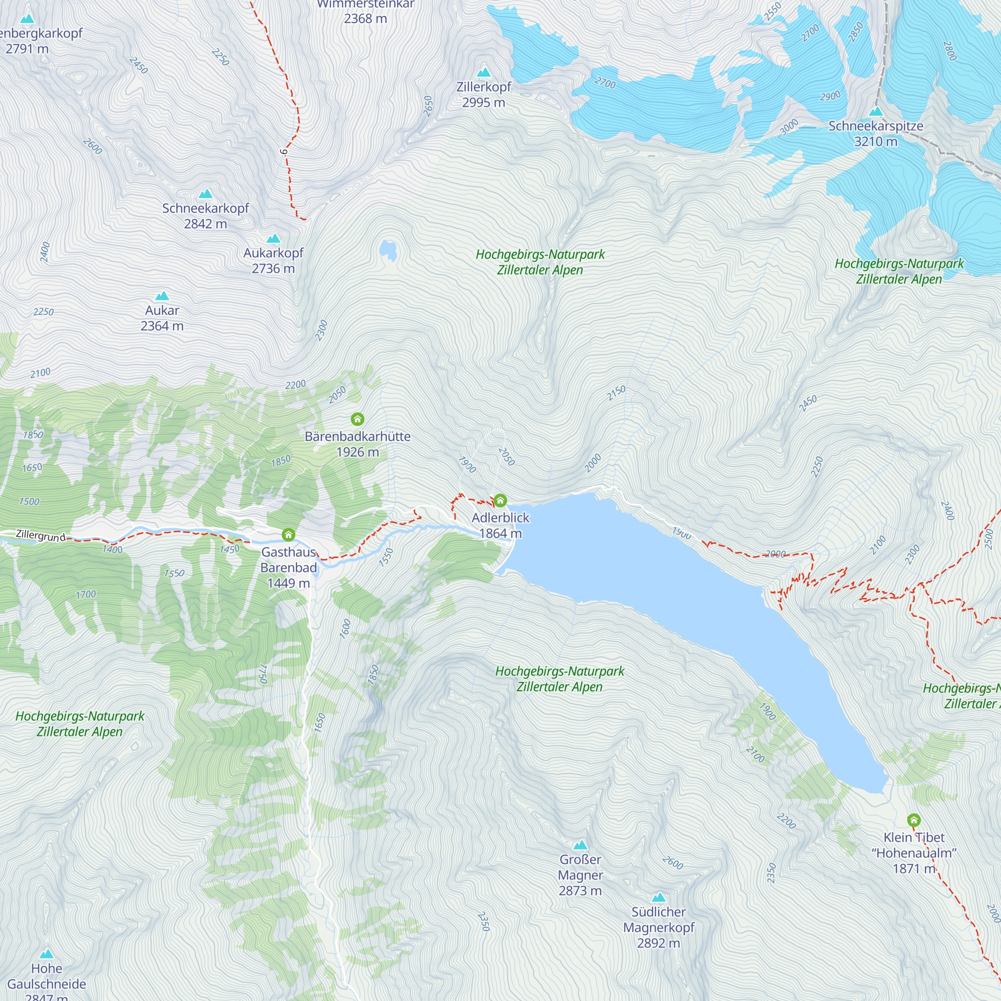 Adlerblick map
