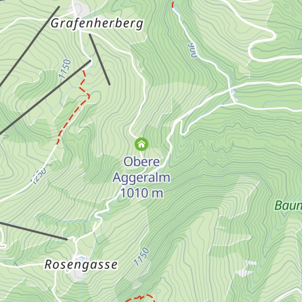 Map of Aggeralm
