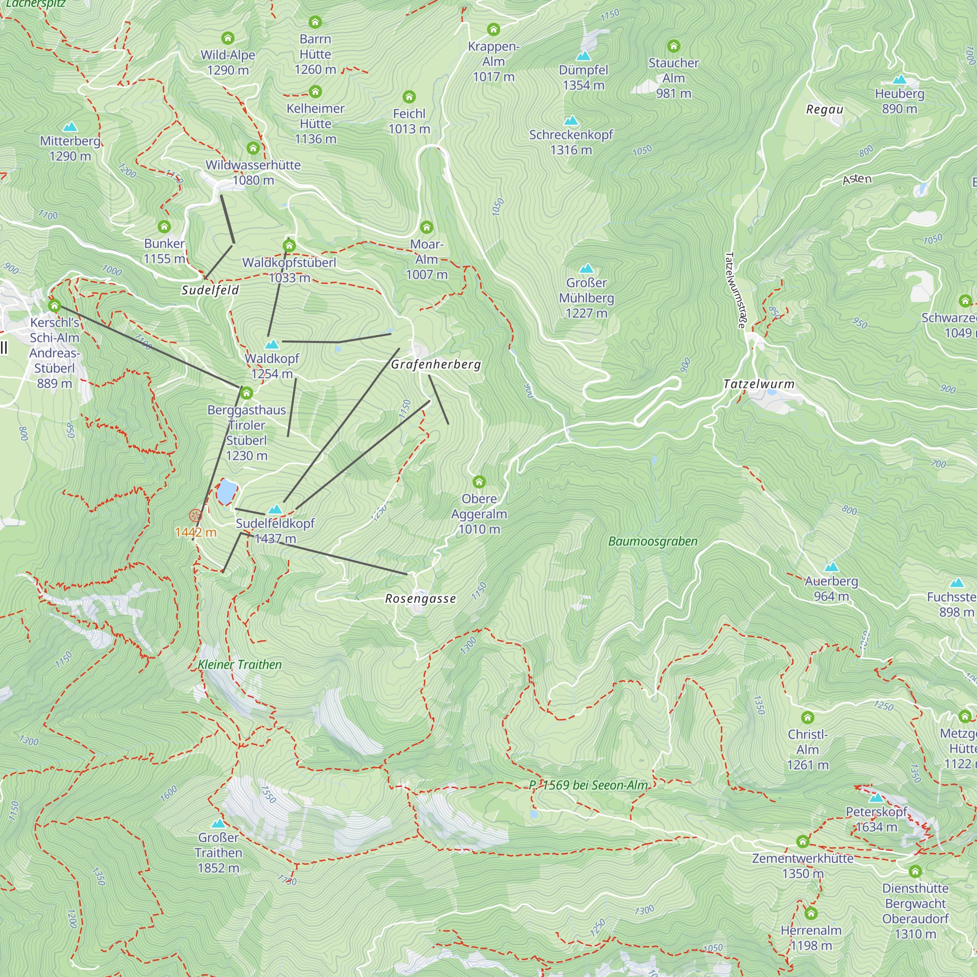 Aggeralm map