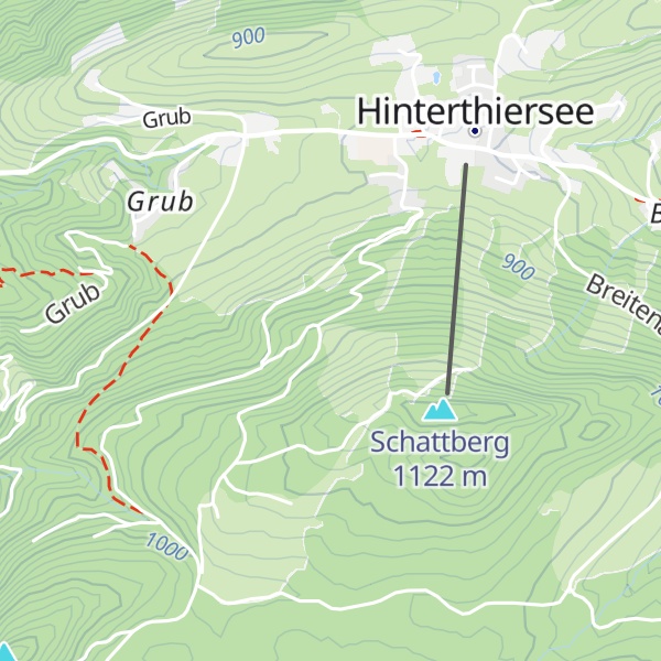 Map of Pension Wieshof