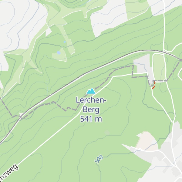 Map of Lerchen-Berg
