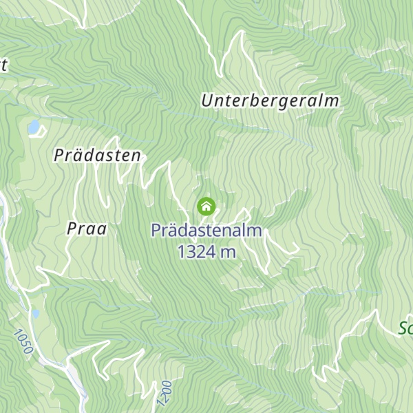 Map of Prädastenalm