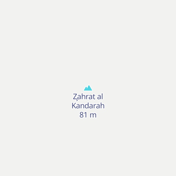 Map of Z̧ahrat al Kandarah