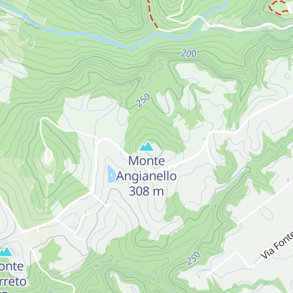 Map of Monte Angianello