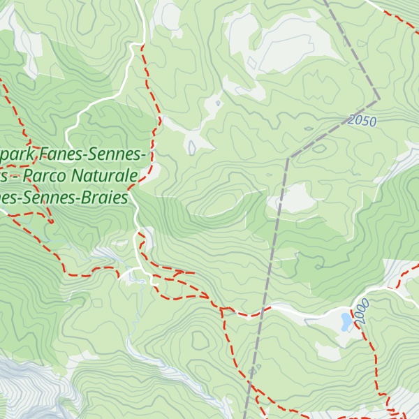 Map of Col Piera Maura