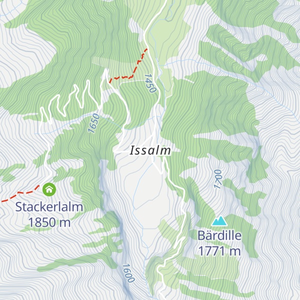 Map of Issalm