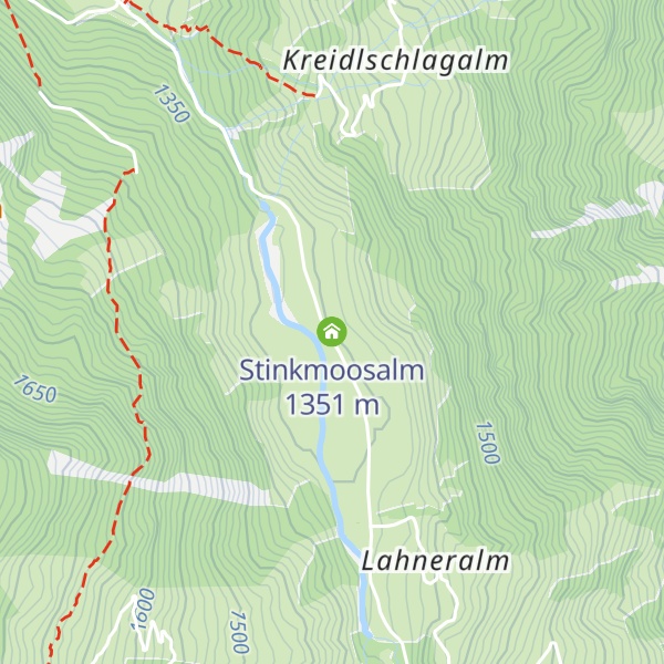 Map of Stinkmoosalm