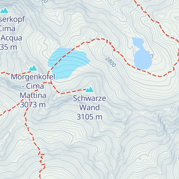 Map of Schwarze Wand