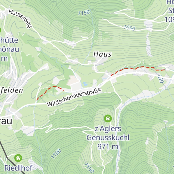 Map of Wildschönau Tourismus
