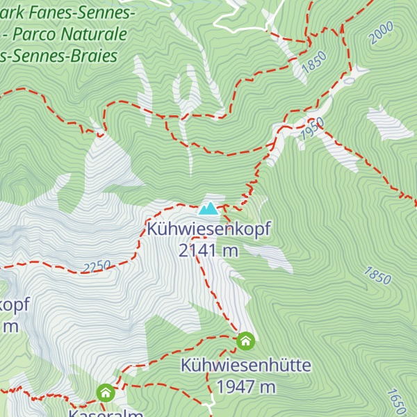 Map of Kühwiesenkopf