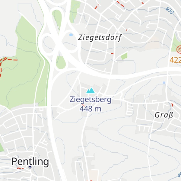 Map of Ziegetsberg