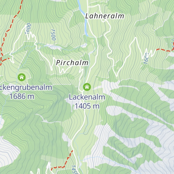 Map of Lackenalm