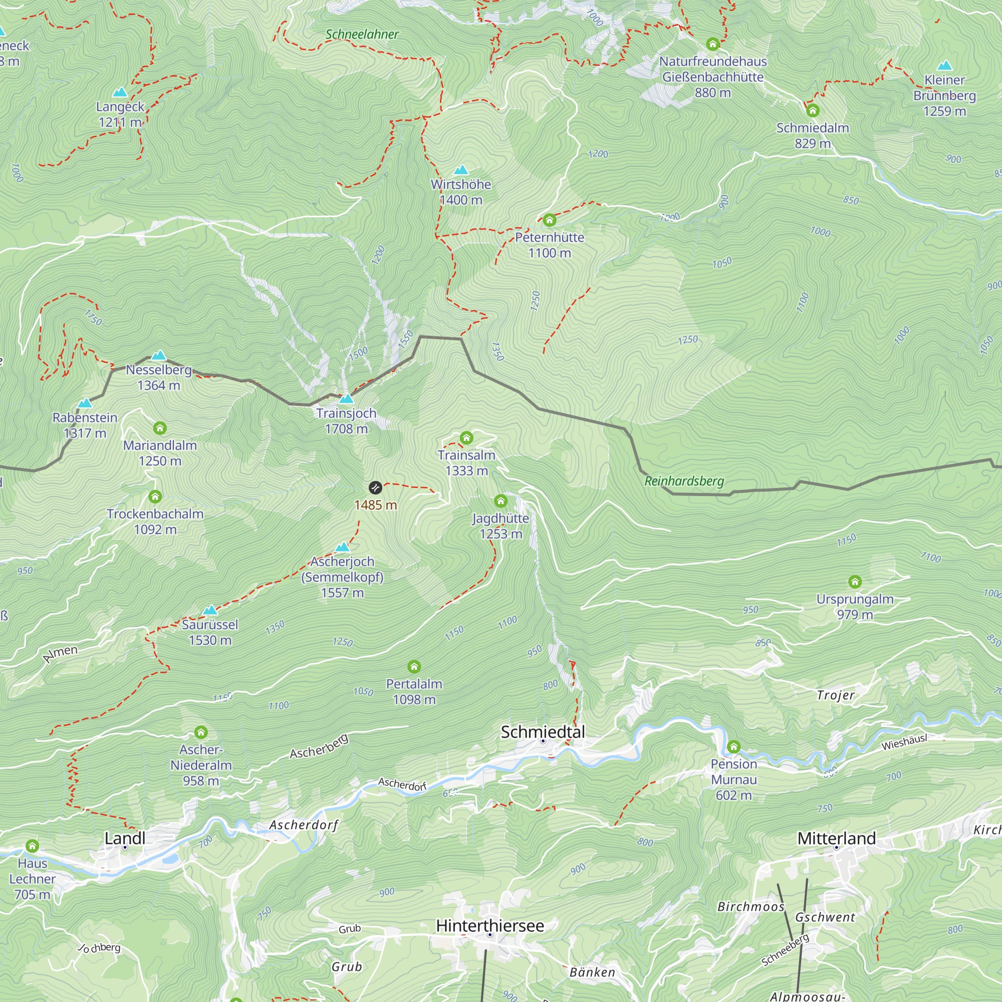 Jagdhütte map