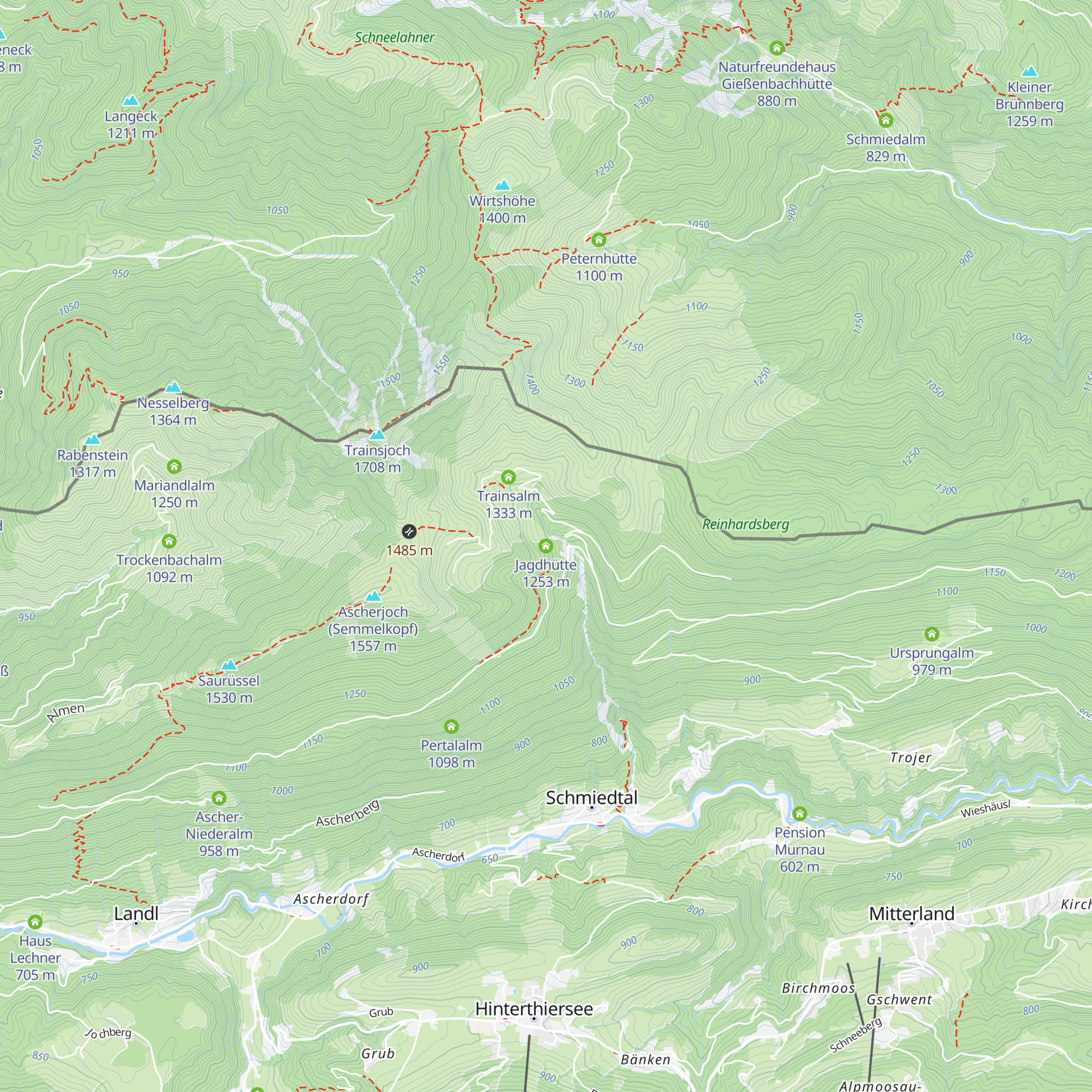 Jagdhütte map