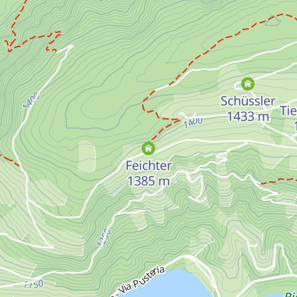 Map of Feichter