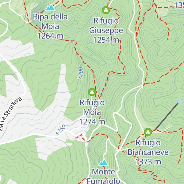 Map of Rifugio Moia