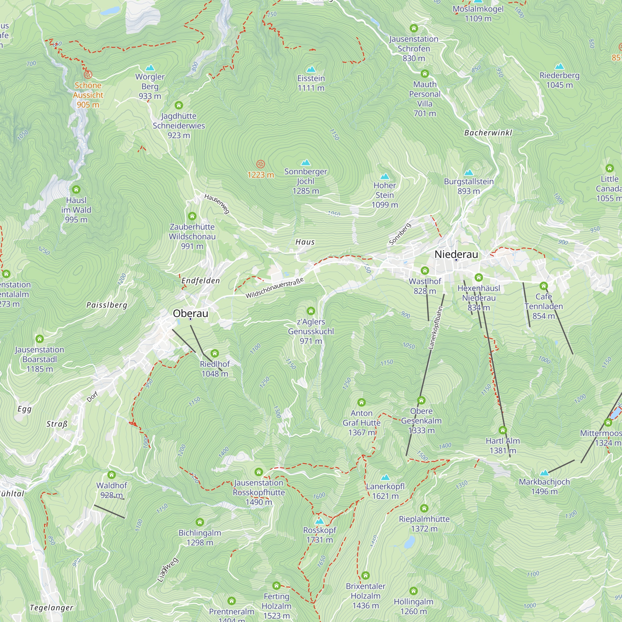 z'Aglers Genusskuchl map