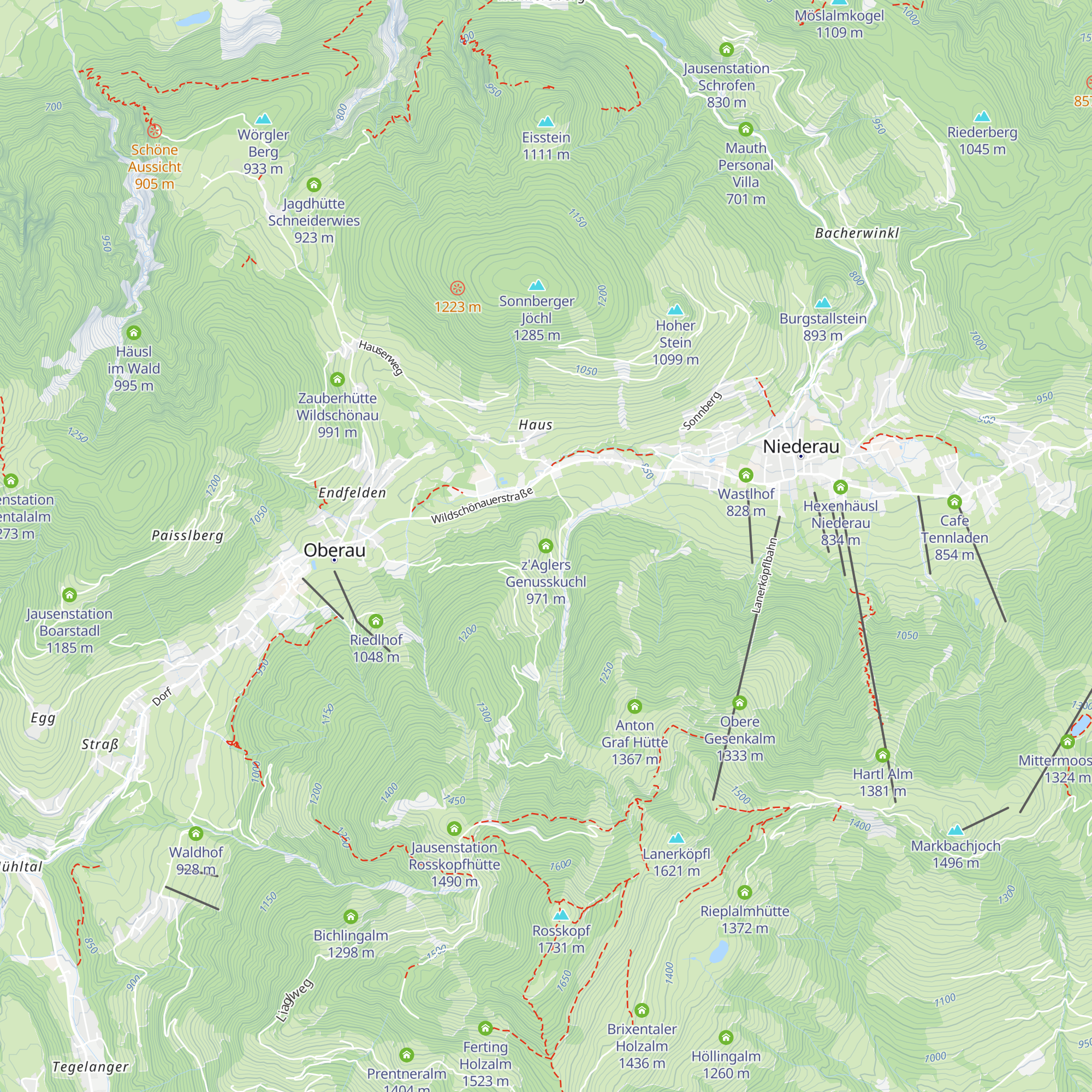 z'Aglers Genusskuchl map
