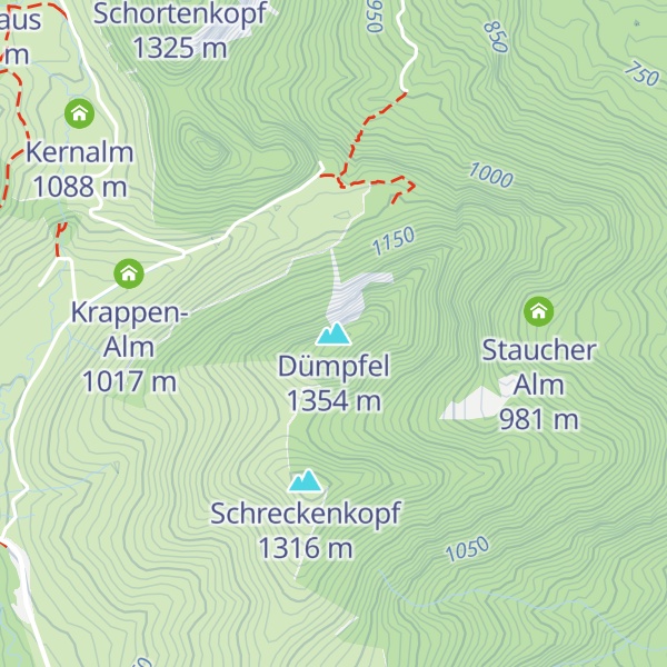 Map of Dümpfel
