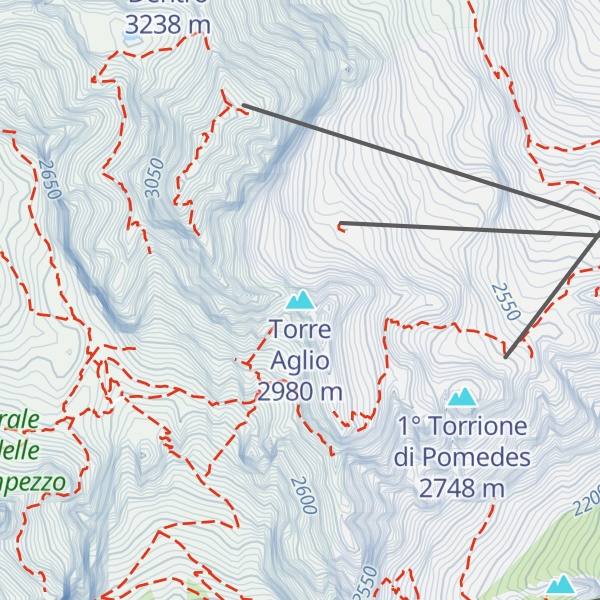 Map of Torre Aglio