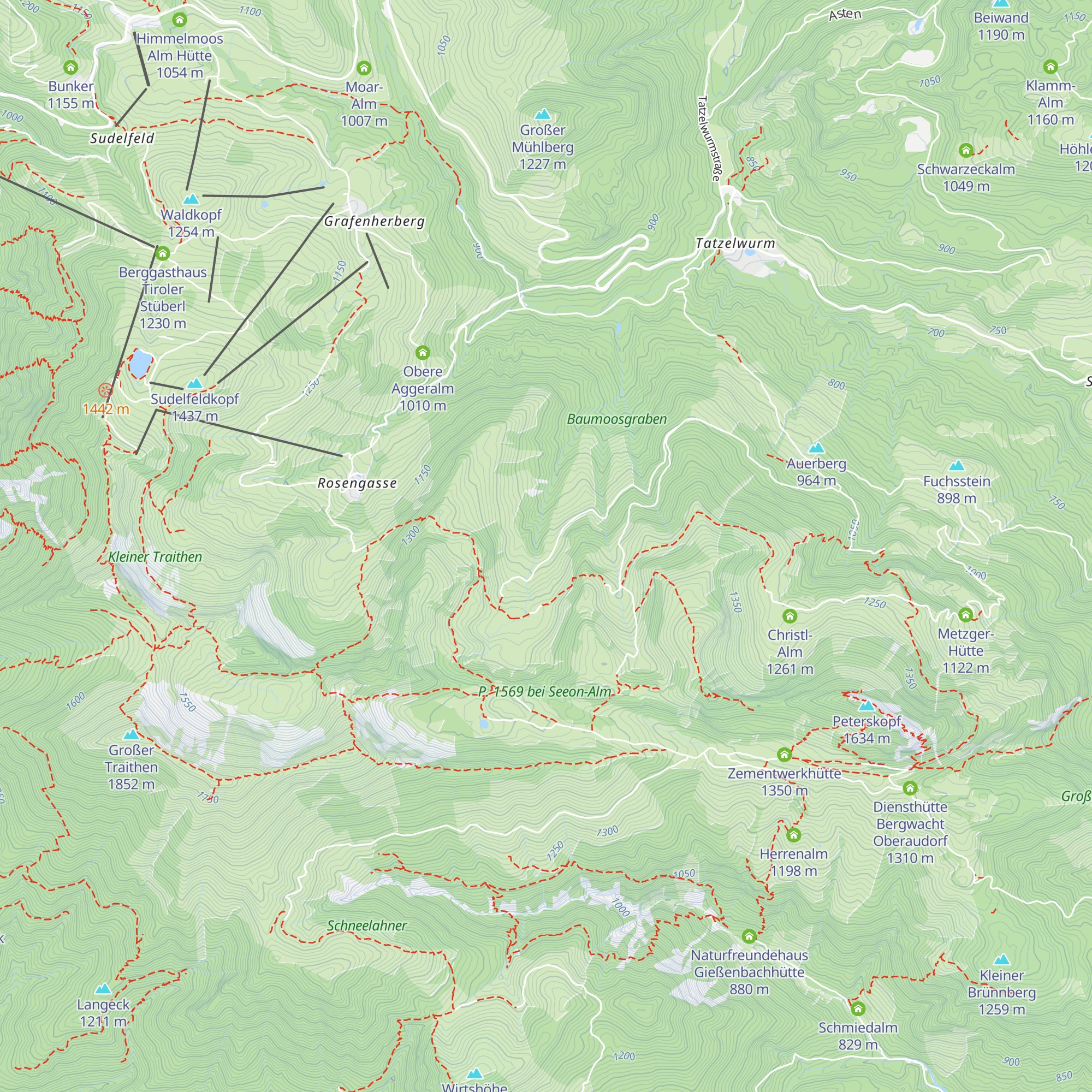 Vorderauer map
