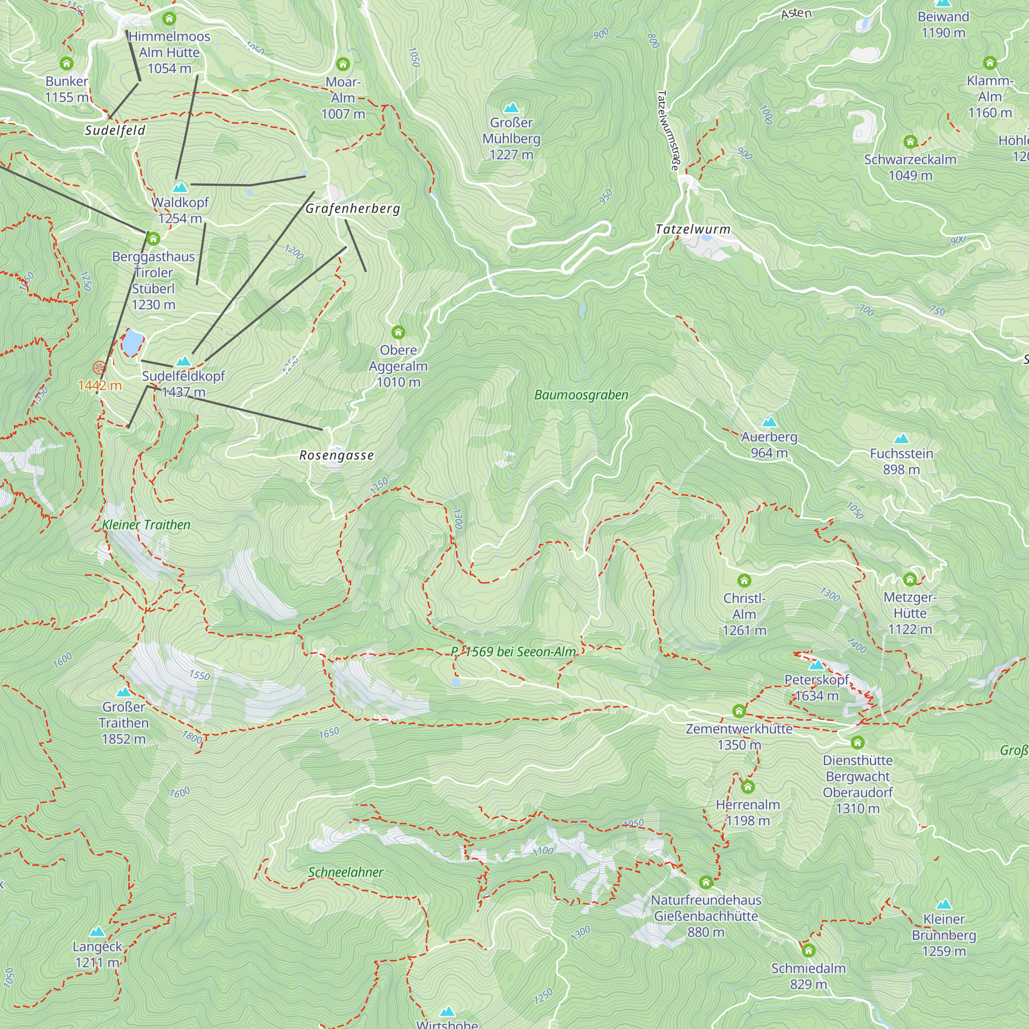 Vorderauer map