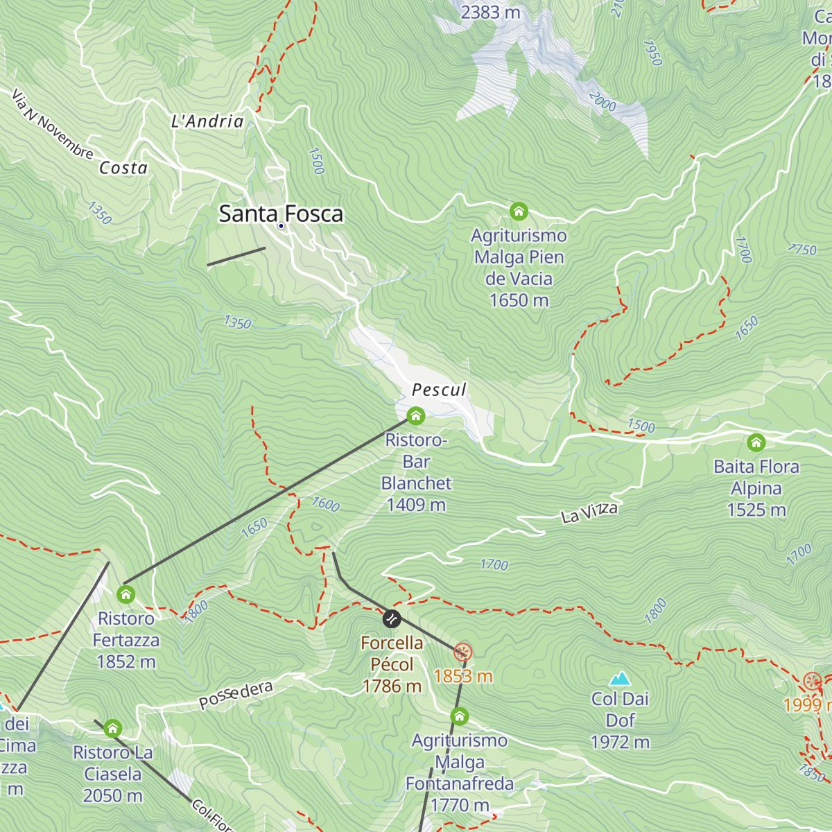 Ristoro Sabe map