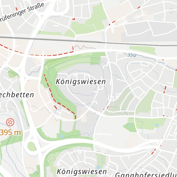 Map of Königswiesener Berg