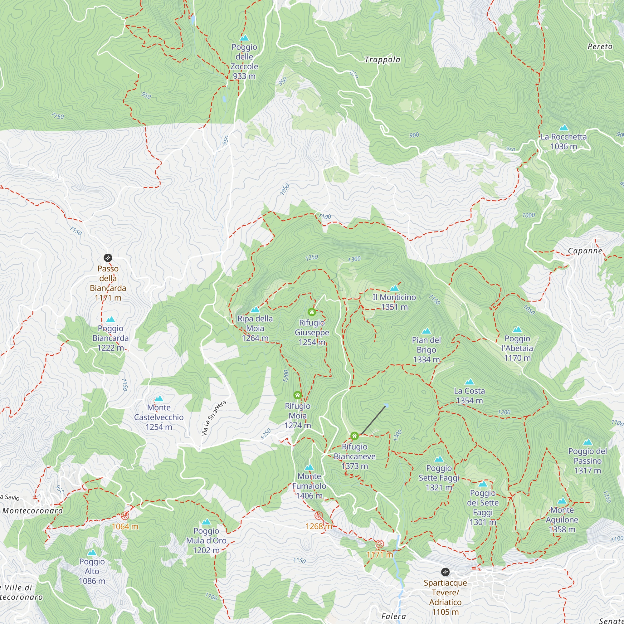 Rifugio Giuseppe map