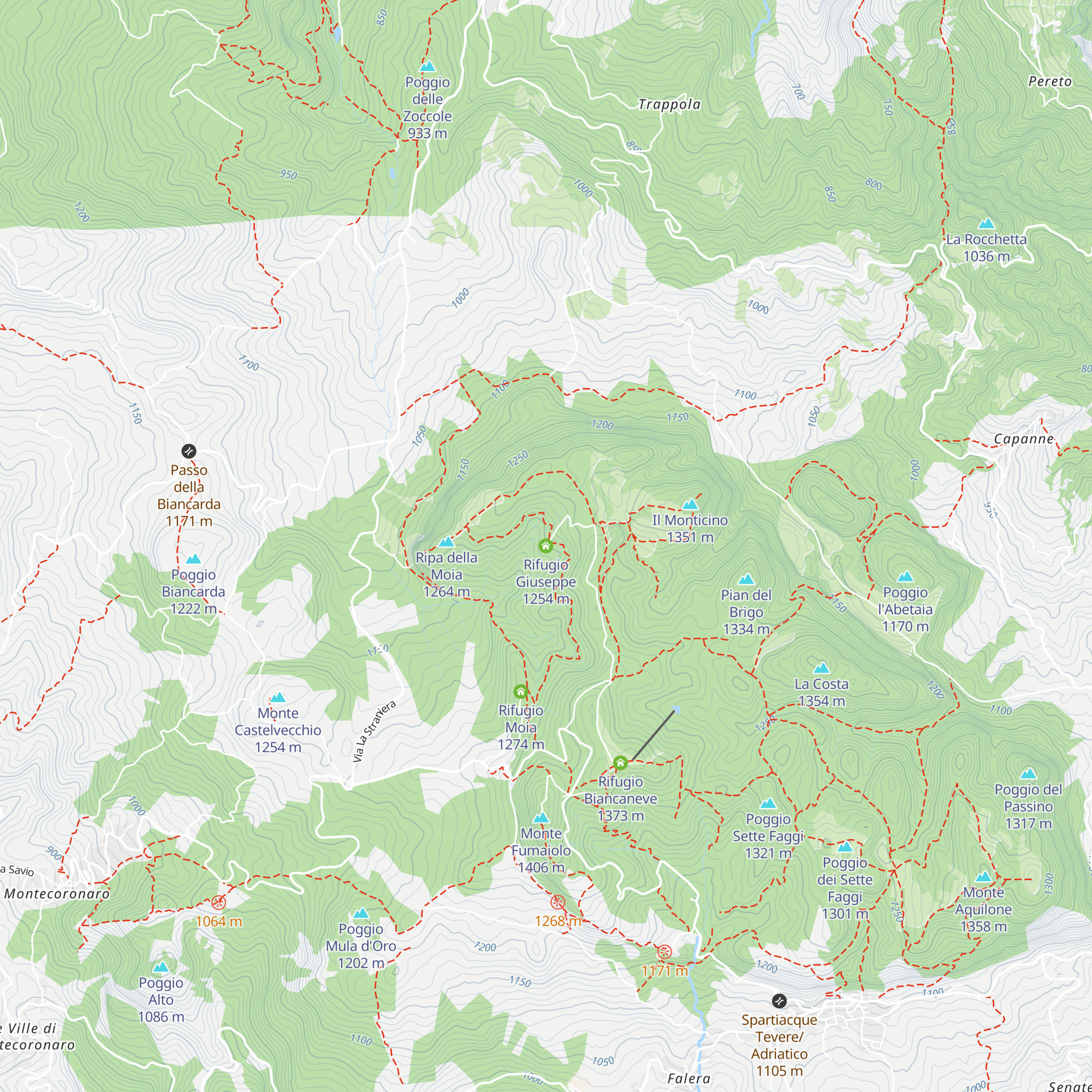 Rifugio Giuseppe map