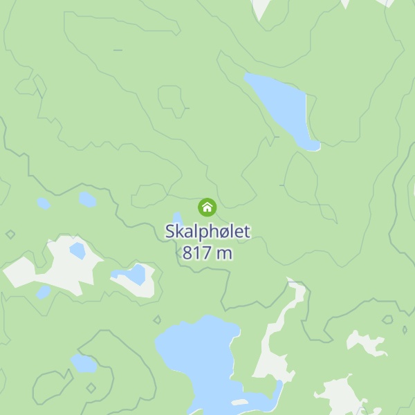 Map of Skalphølet
