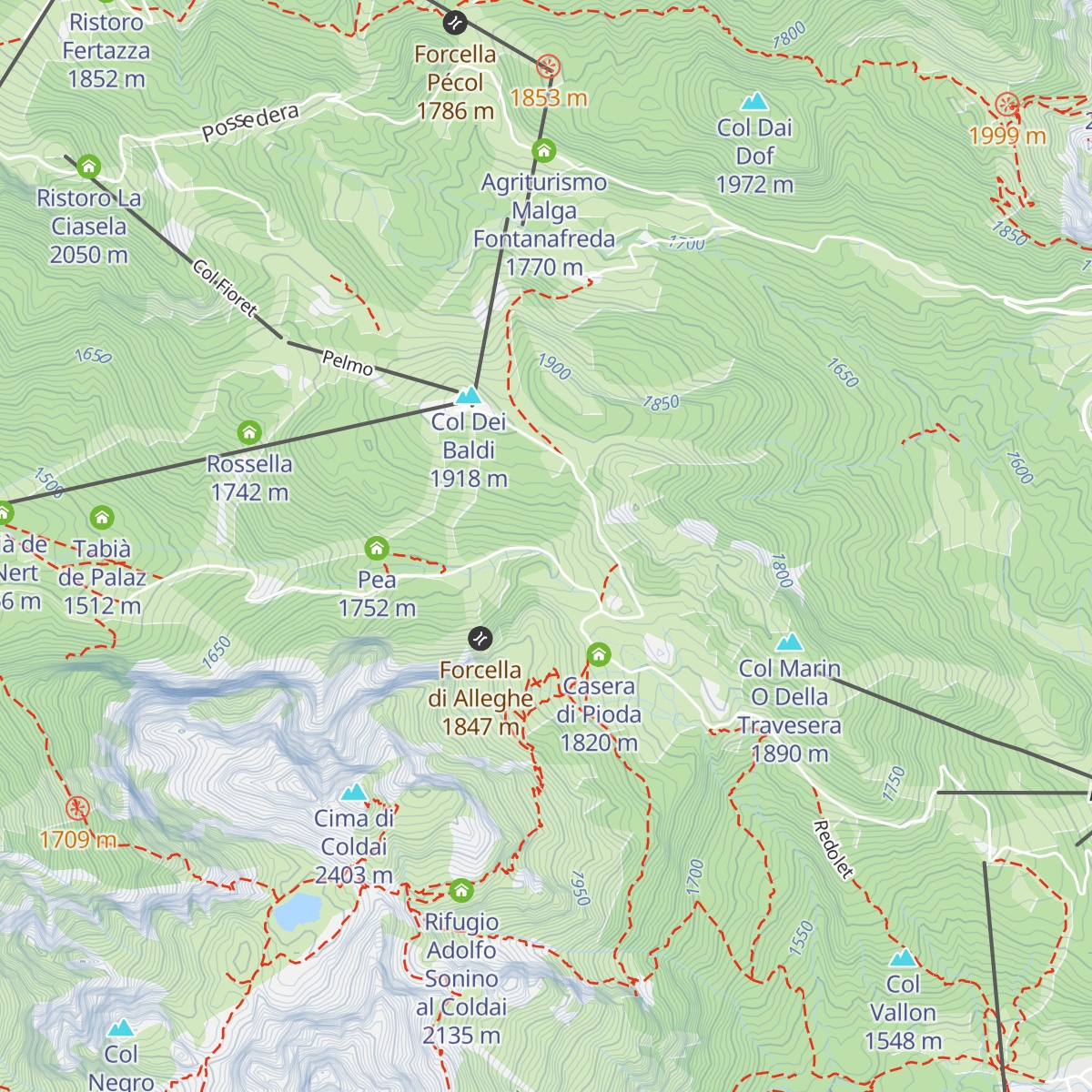 Tabià de Rico map