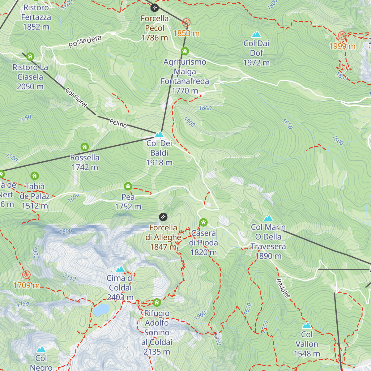 Tabià de Rico map