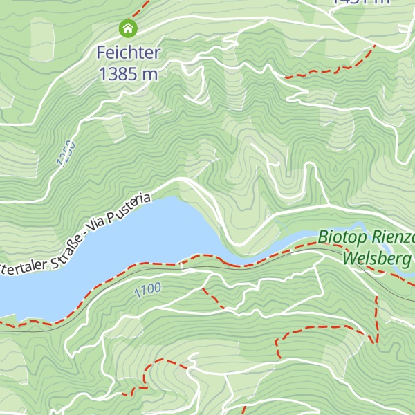 Map of Hotel Seehof