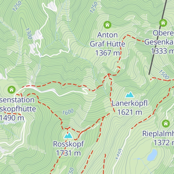 Map of Obere Baumgartalm