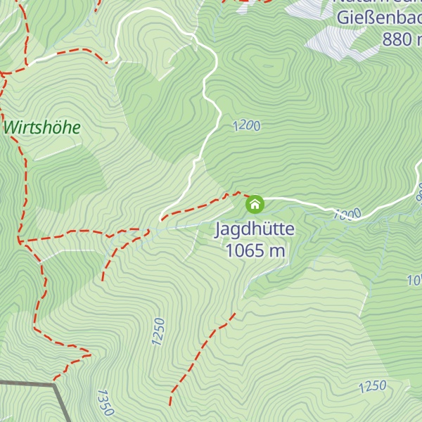 Map of Kaufmanns-Hütte