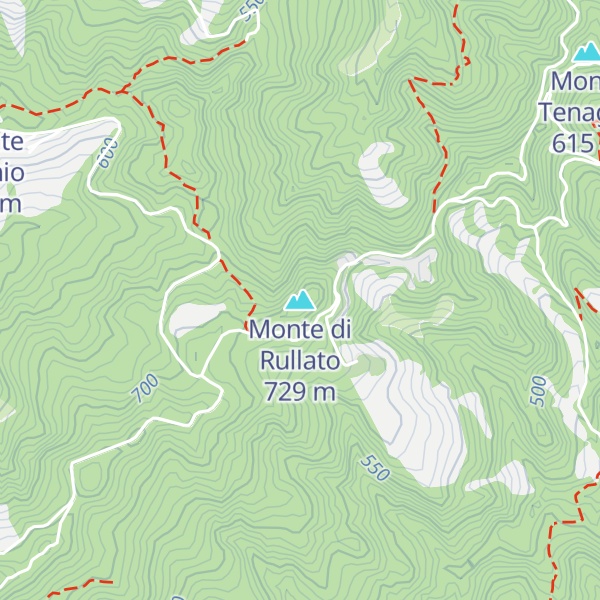 Map of Monte di Rullato