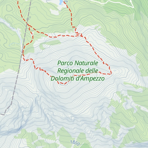 Map of Lavinores - Sas dla Para