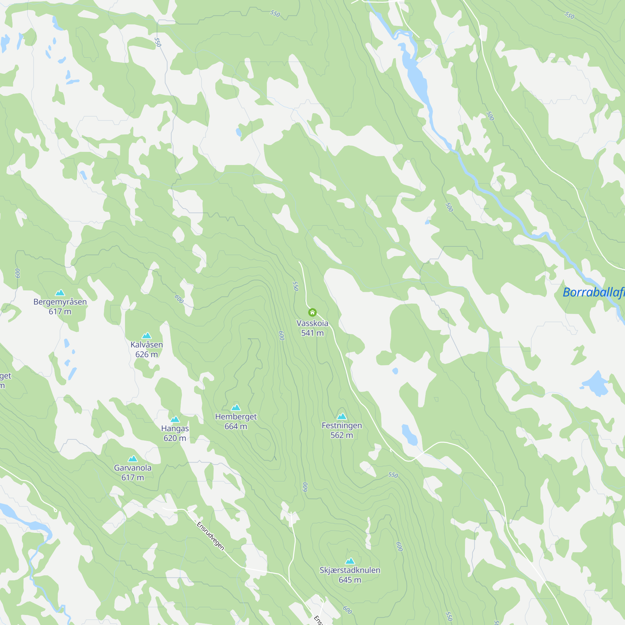 Vasskoia map