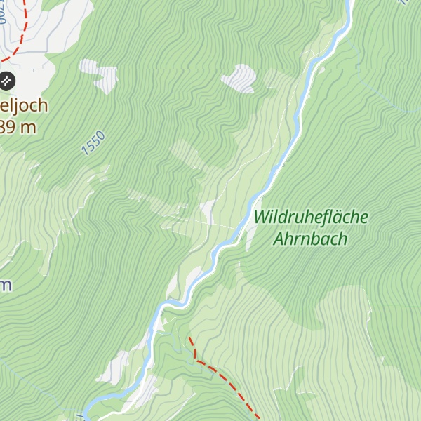 Map of Knieau Grundalm