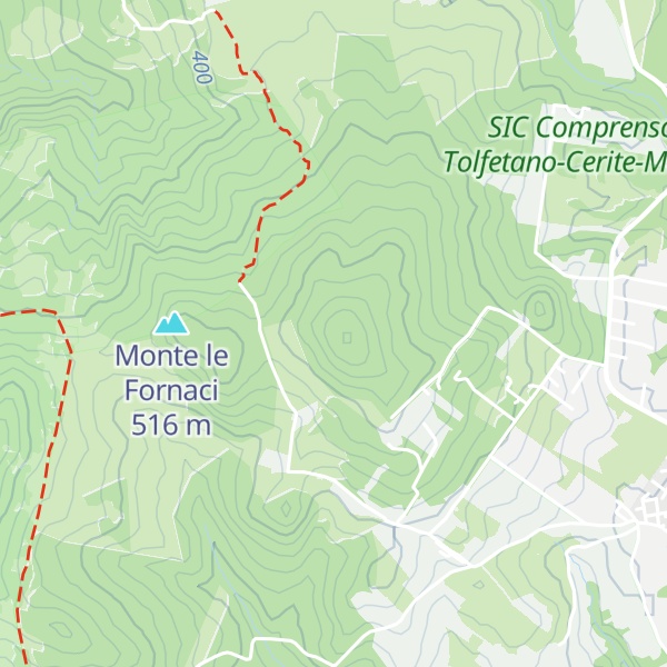 Map of Monte Stefano