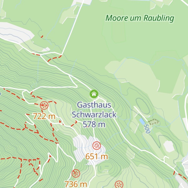 Map of Gasthaus Schwarzlack