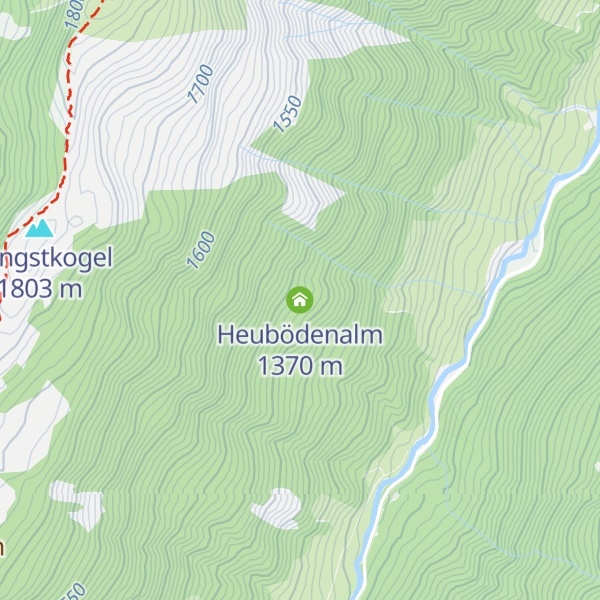 Map of Heubödenalm