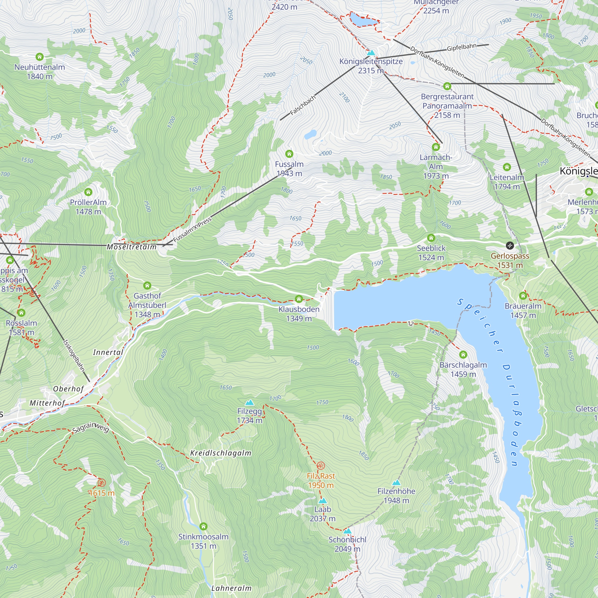 Klausboden map