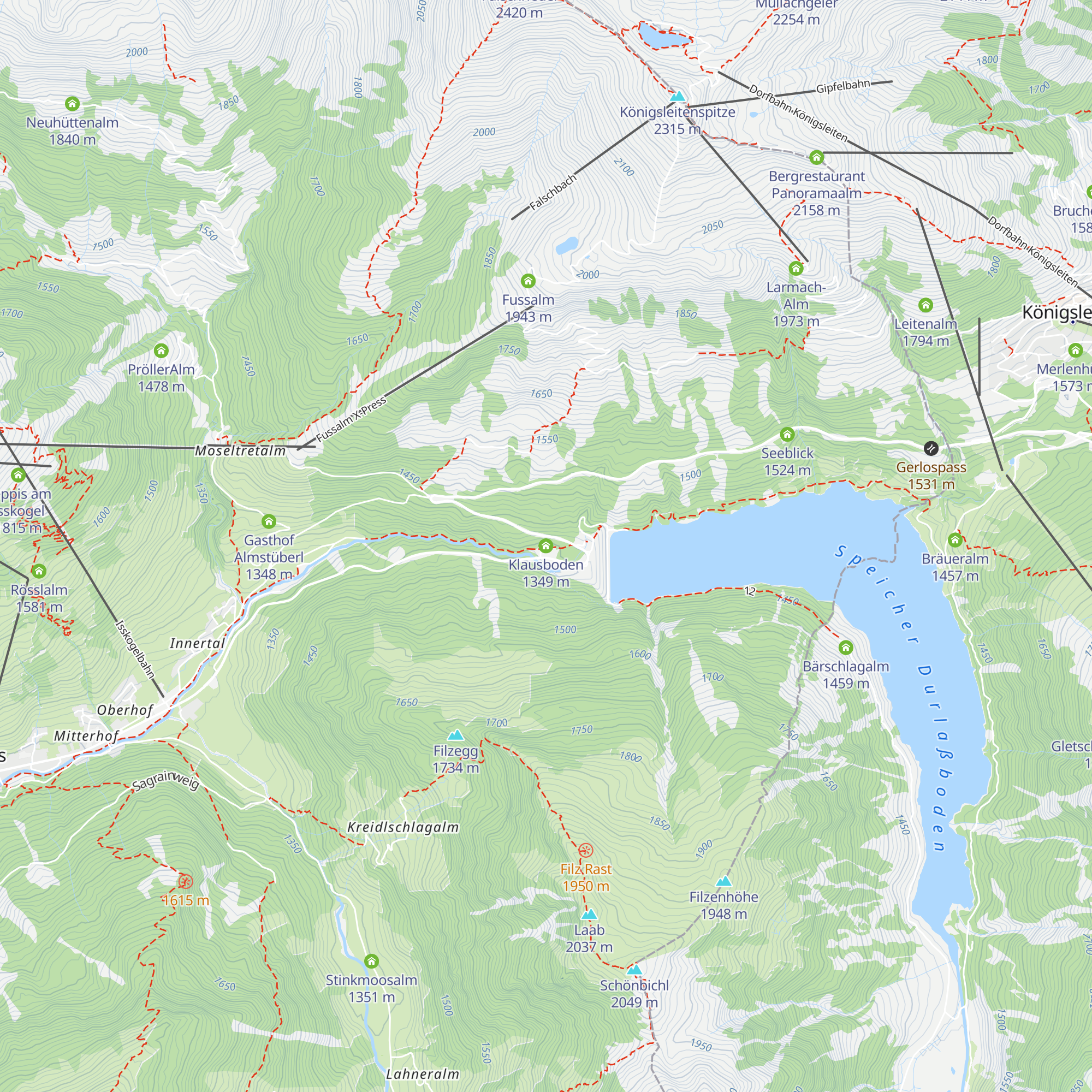 Klausboden map