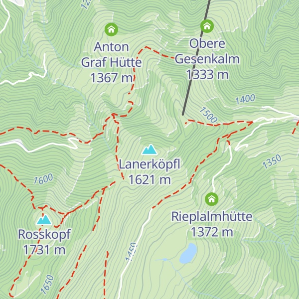 Map of Lanerköpfl