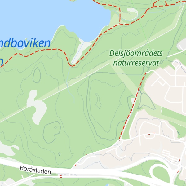 Map of Gillsåsen