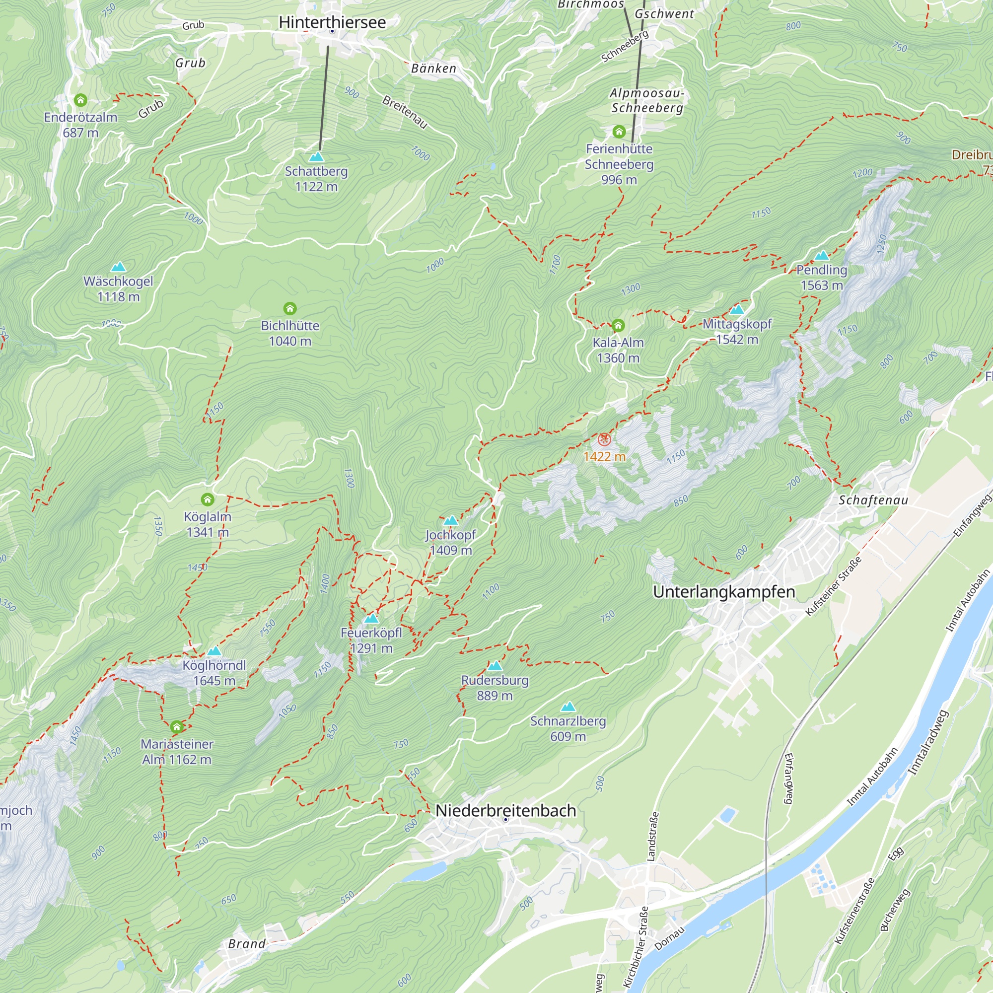 Jochalm map