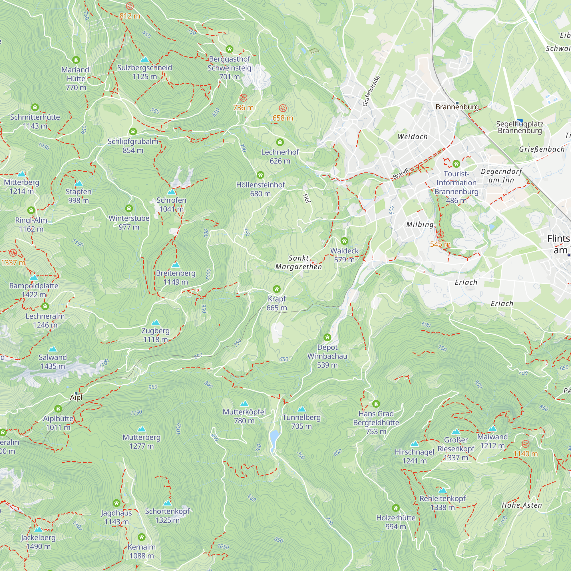 St. Margarethen II map