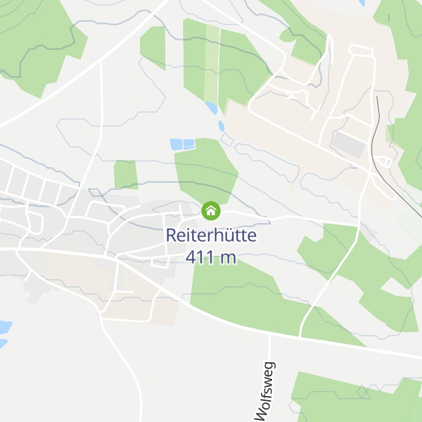 Map of Reiterhütte
